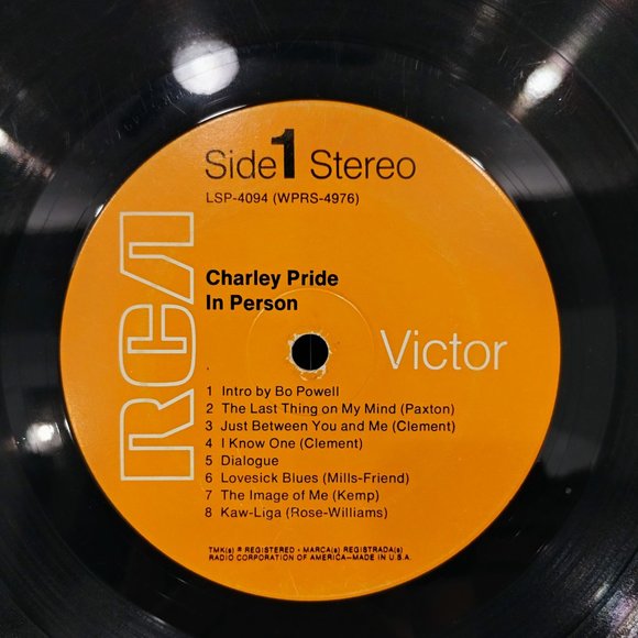 Charley Pride In Person Recorded Live Panther Hall Fort Worth Texas LSP 4094 - Picture 4 of 5